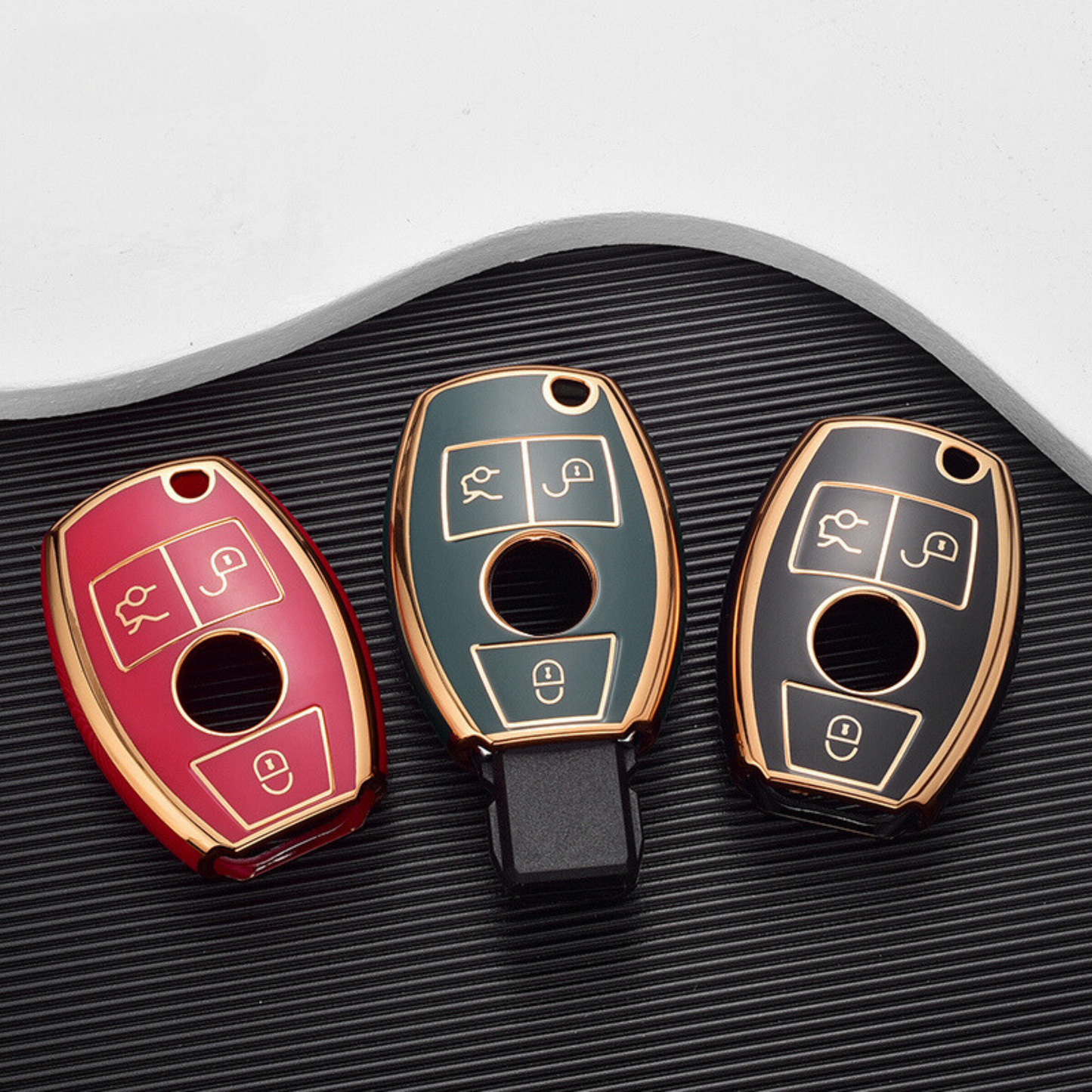 Case for Mercedes-Benz A, C, E, S-Class and G Models GLA, CLA, GLK, GLC, CLS, W204, W463, W176, W251, W205 (AMG)