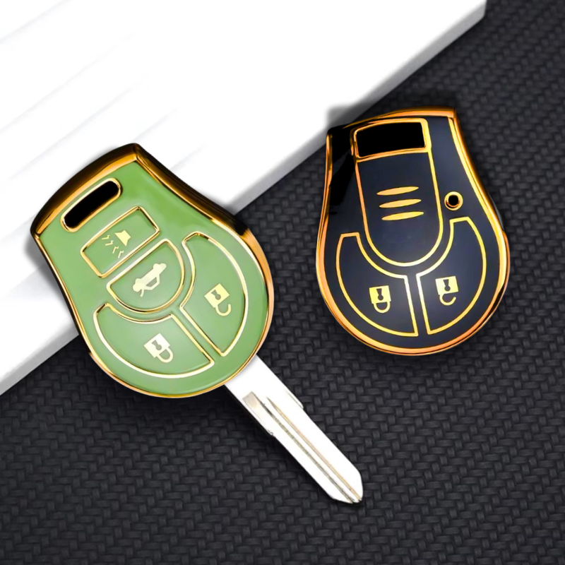 Case for Nissan Juke, Micra, Qashqai, March, Rogue, Maxima, Terrano, Cube, Pathfinder, Altima, Sentra, Tiida (3 Button)