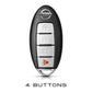 Nissan Key Cover - 4 Buttons