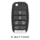 Kia Key Cover - 6 Buttons