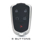 Cadillac Key Cover - 5 Buttons