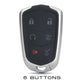 Cadillac Key Cover - 6 Buttons