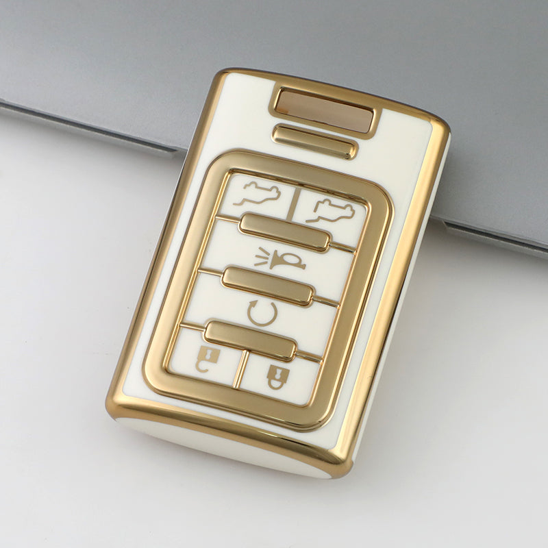 Case for Cadillac CTS ATS 28T CTSV XTS DTS SLS SRX XLS STS Escalade (6 Buttons)