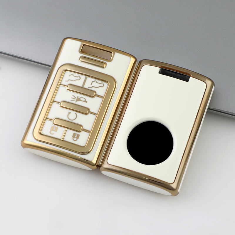 Case for Cadillac CTS ATS 28T CTSV XTS DTS SLS SRX XLS STS Escalade (6 Buttons)